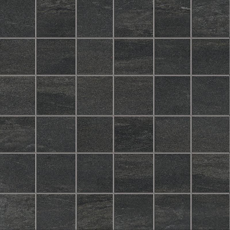 ERGON STONE PROJECT Mosaico Black Falda 30x30 cm 9.5 mm Matte