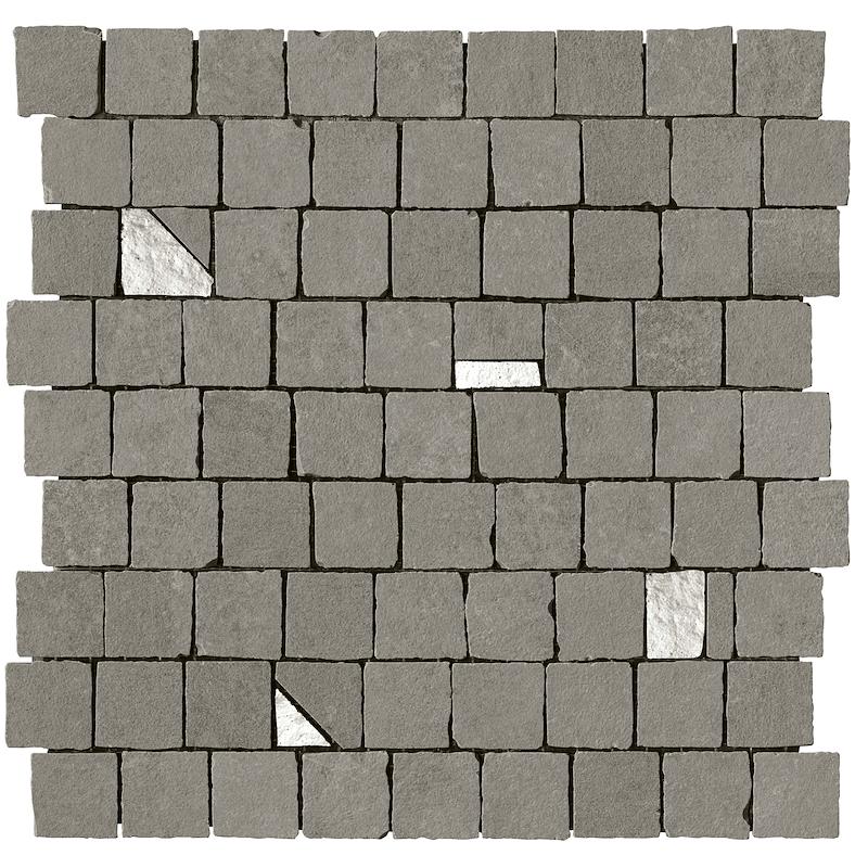 Serenissima STUDIO 50 Mosaico Random Peltro 30x30 cm 9.5 mm Matte