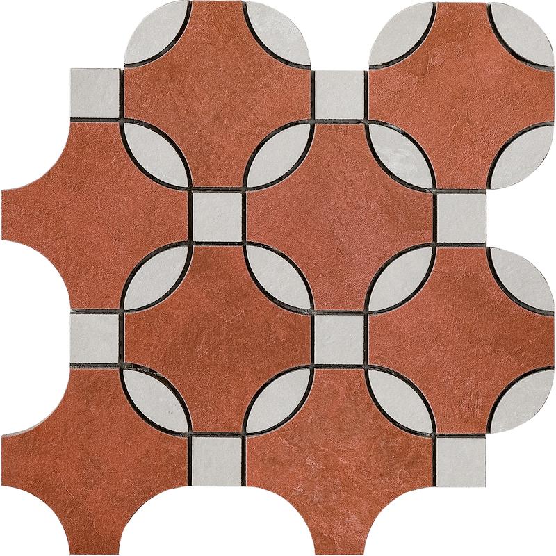 Cir TADELAKT Mosaico Berbere 23,4x23,4 cm 9.5 mm Matte