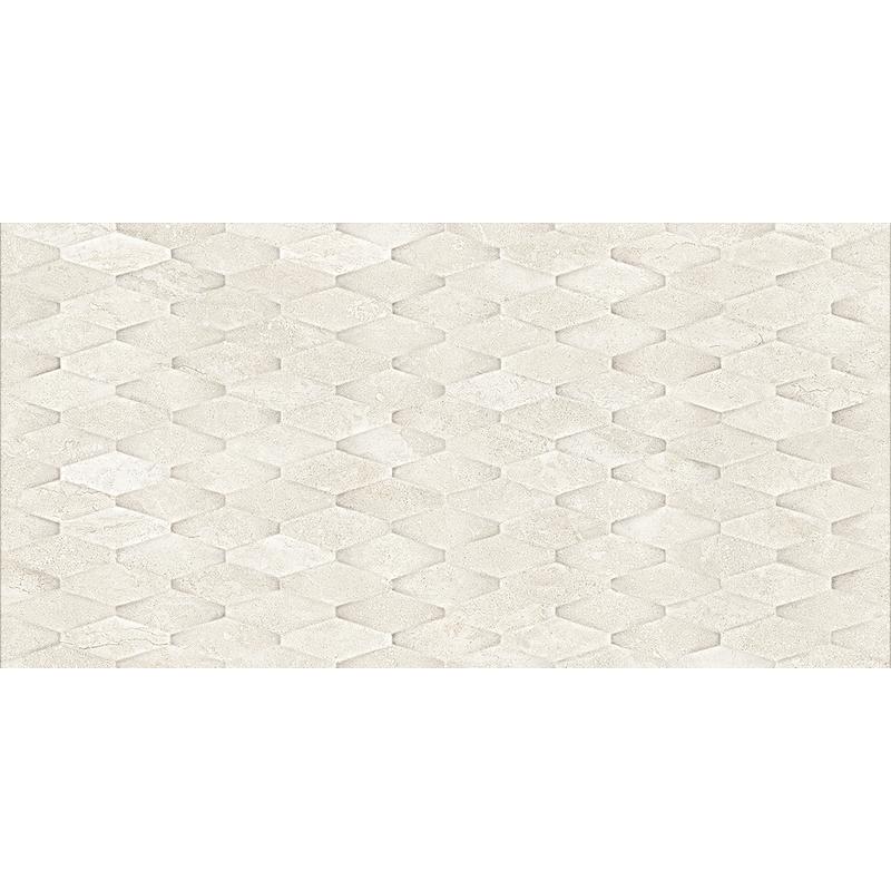 NOVABELL THERMAE Struttura Mesh Milk 60x120 cm 9 mm Matte