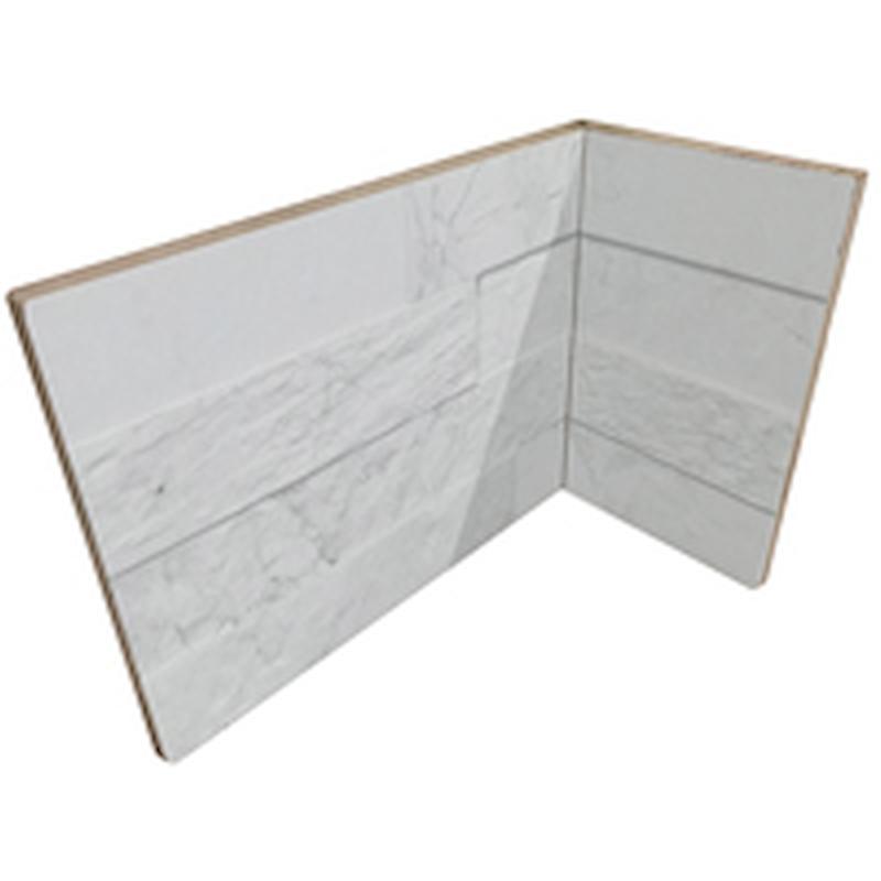 RONDINE TIFFANY Angolo Interno White 20x10x15 cm 7 mm Matte