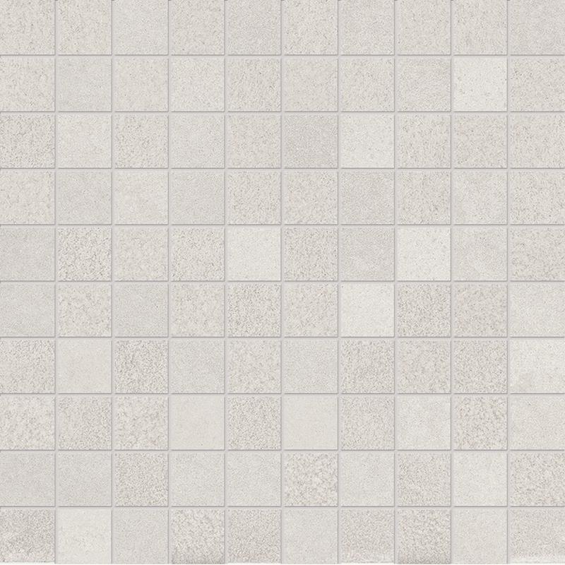 ERGON TR3ND Mosaico White Concrete 30x30 cm 9.5 mm Matte