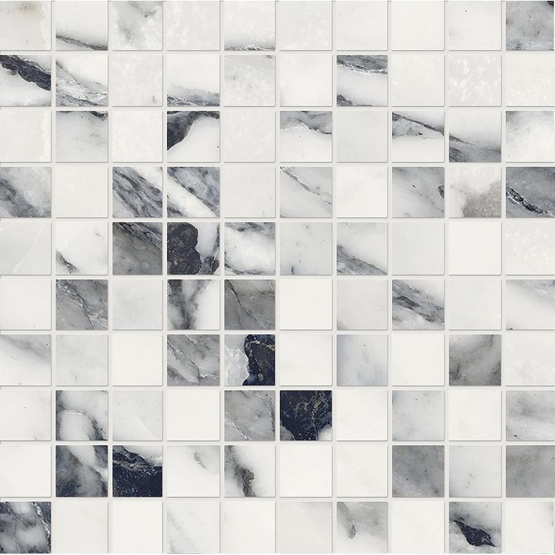 PROVENZA UNIQUE MARBLE Mosaico Bianco Siena 30x30 cm 9.5 mm Lapped