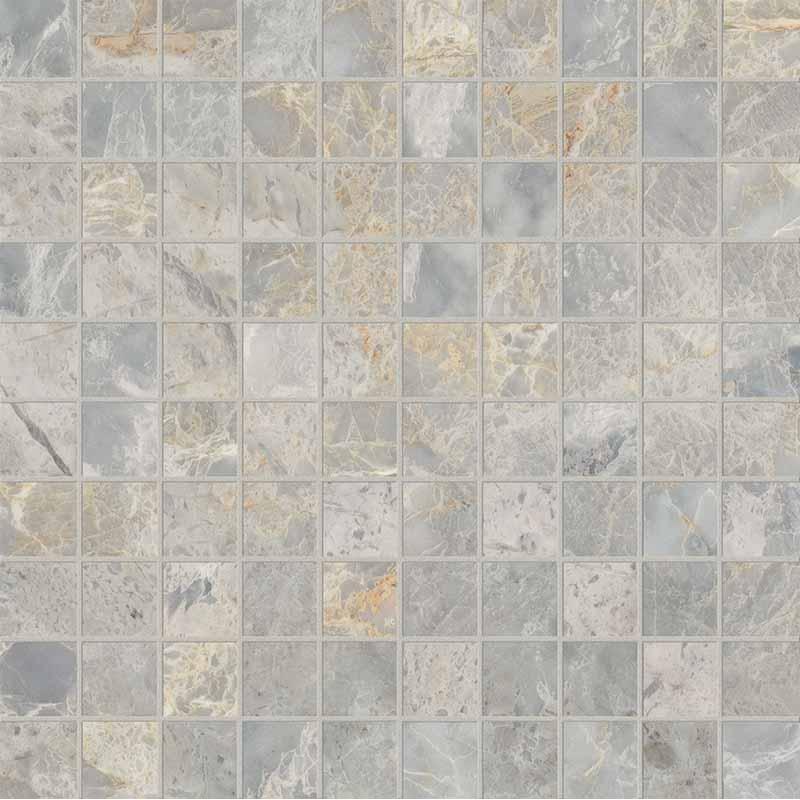 KEOPE VERSILIA Mosaico Fiorito Ivory 30x30 cm 9 mm Silk