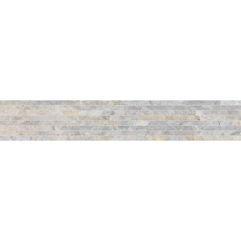 KEOPE VERSILIA Plisse Fiorito Ivory 20x120 cm 9 mm Silk