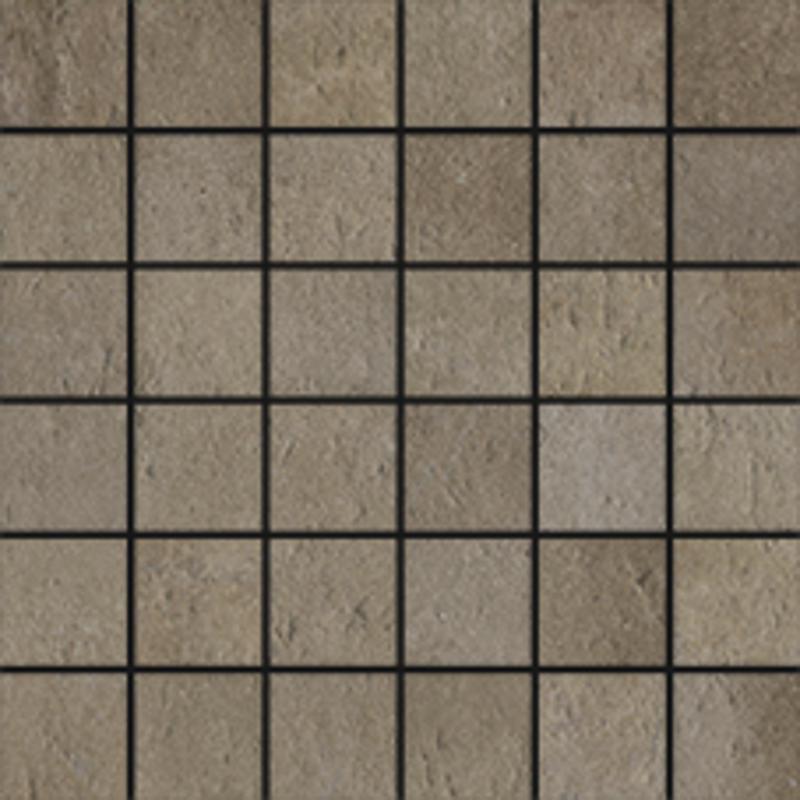 CERDOMUS Verve Mosaico 4,7x4,7 Brown 30x30 cm 9 mm Matte