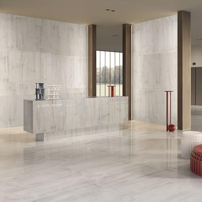 Tuscania WHITE MARBLE Porcelain stoneware tiles